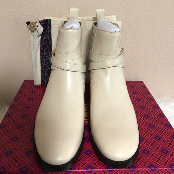TORY BURCH T-HARDWARE CHELSEA BOOTS SIZE 8,10 - Picture 11 of 16